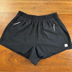 Vuori Black Dash Shorts
